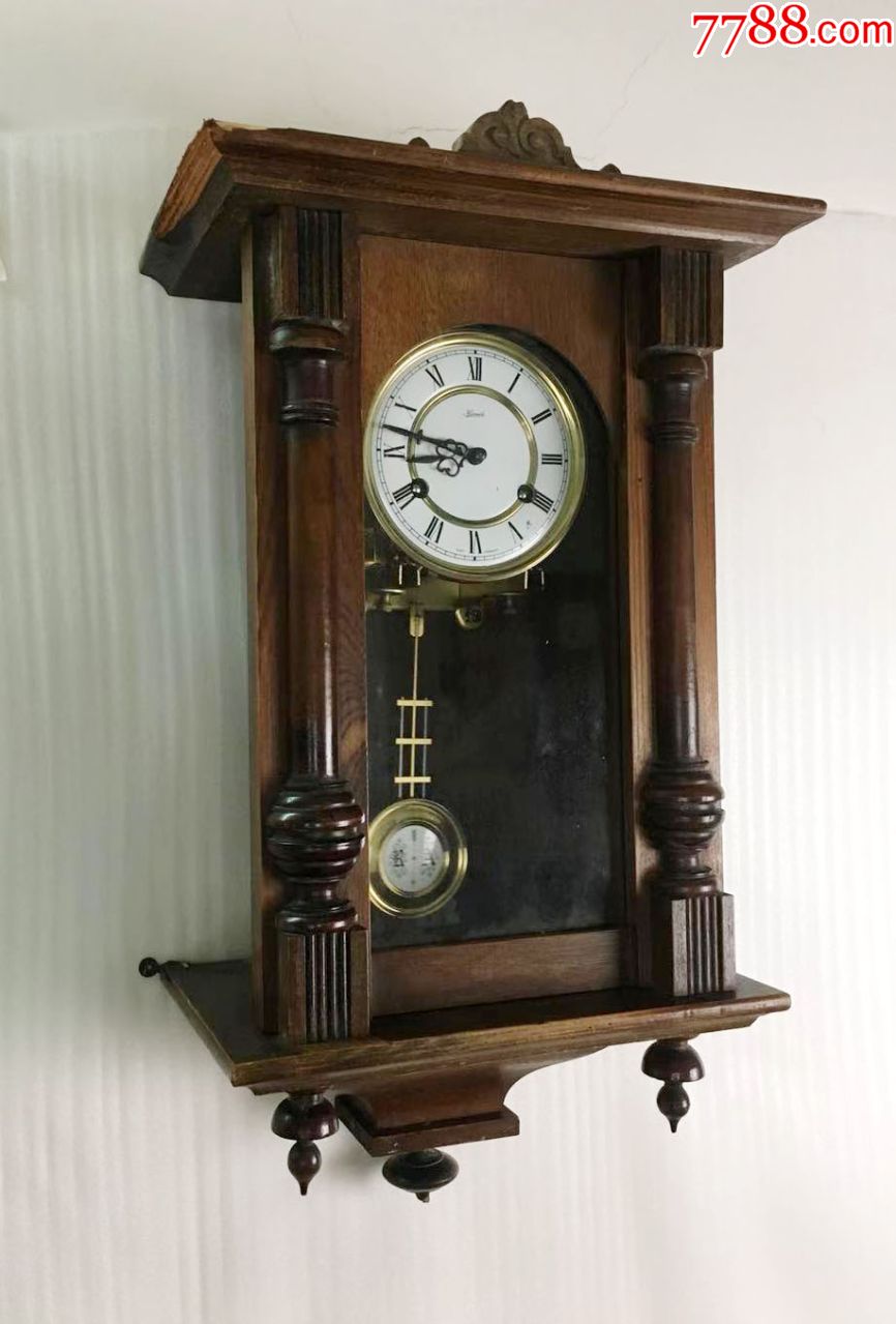 德国名牌【赫姆勒】古董挂钟【55厘米】【疑心本店有托者请远离】