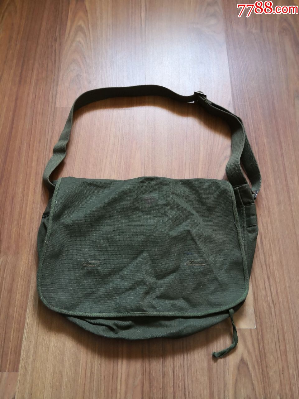 全新老式绿色帆布兜