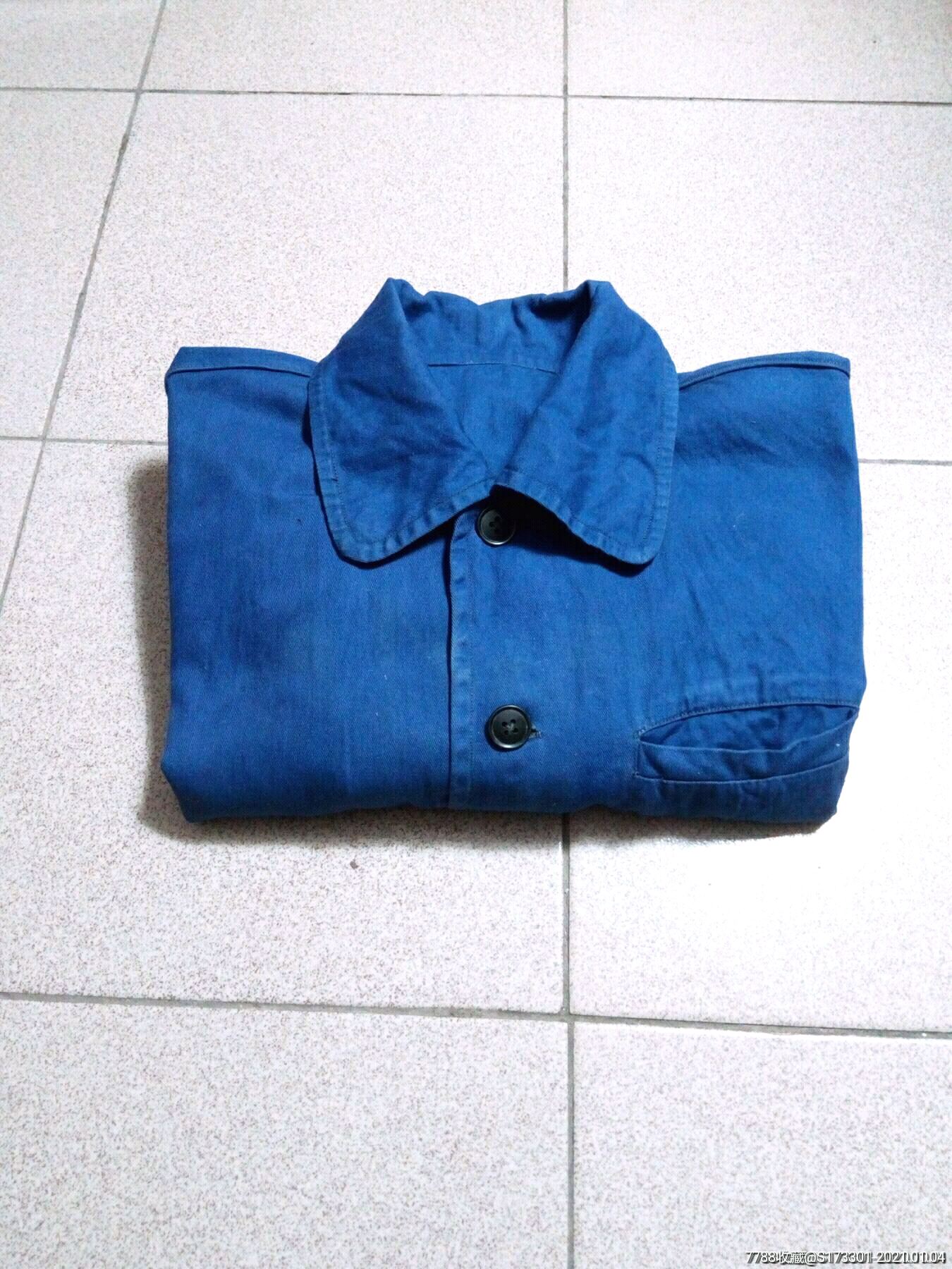 工装工作服老蓝布