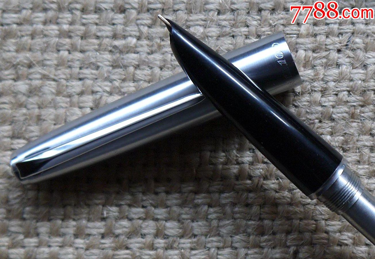 原包装盒钢杆英雄100型14k金笔-钢笔-7788钢笔收藏