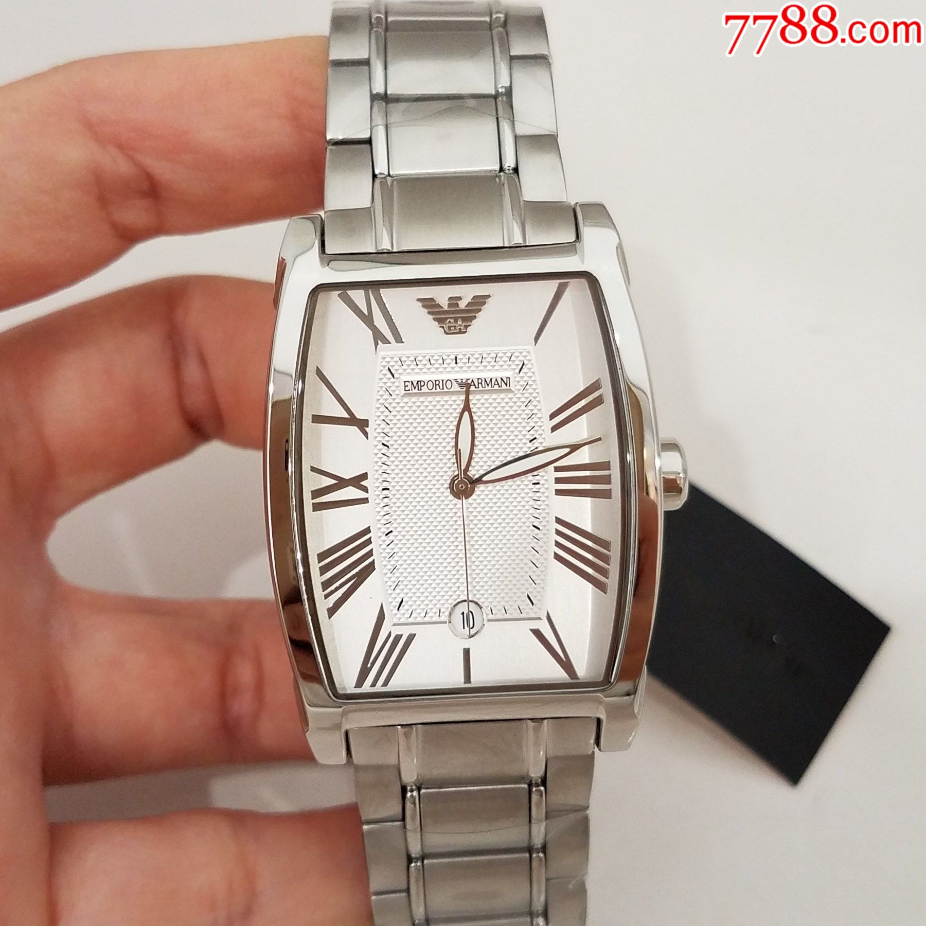 【全新,带吊牌,美品】阿玛尼电子男表【独特方形表款】【独眼龙6点位