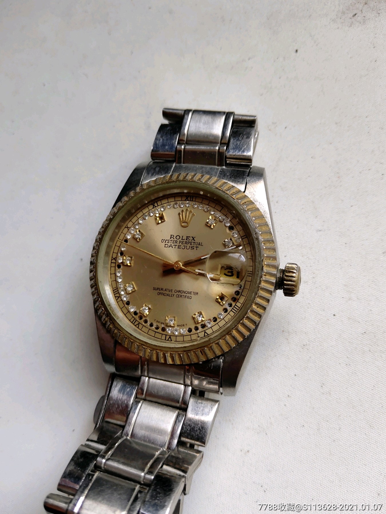 稀有老手表一个(rolex,全自动)(当配件一个)