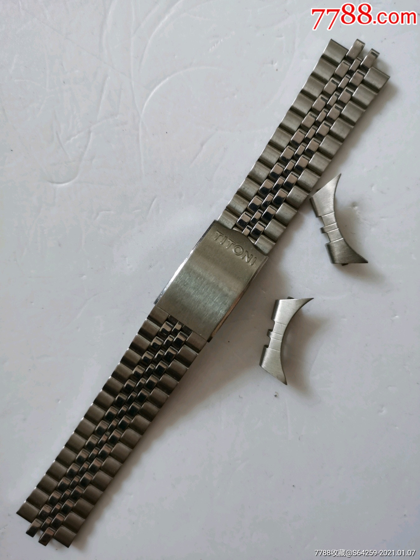 稀少库存男式梅花表链