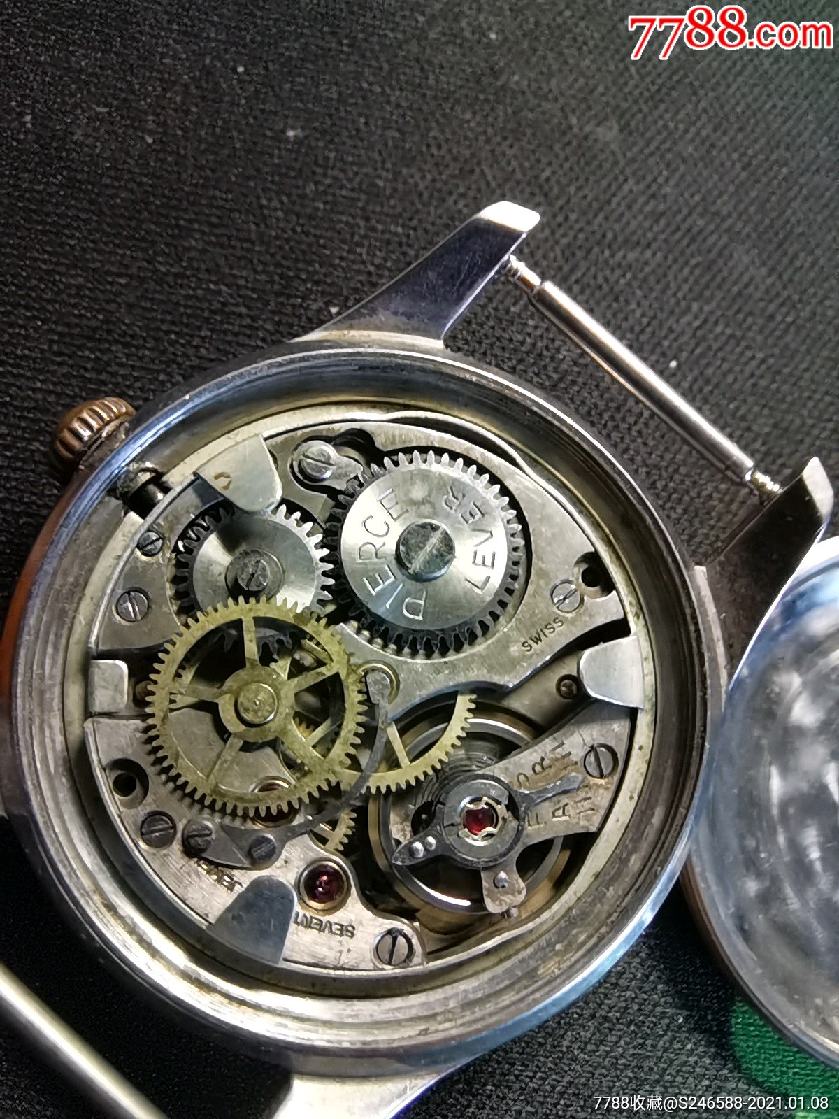 瑞士军表皮尔斯_手表/腕表_配件图片_收藏价格_7788钟表收藏