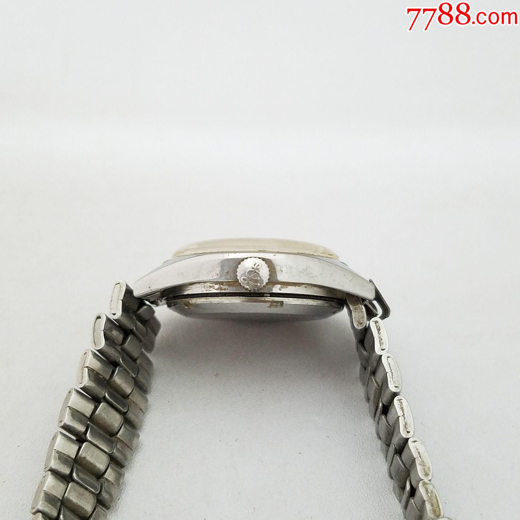 瑞士绿琴自动机械表【2783机芯】【不走,晃晃摆轮能转动】【日历好使