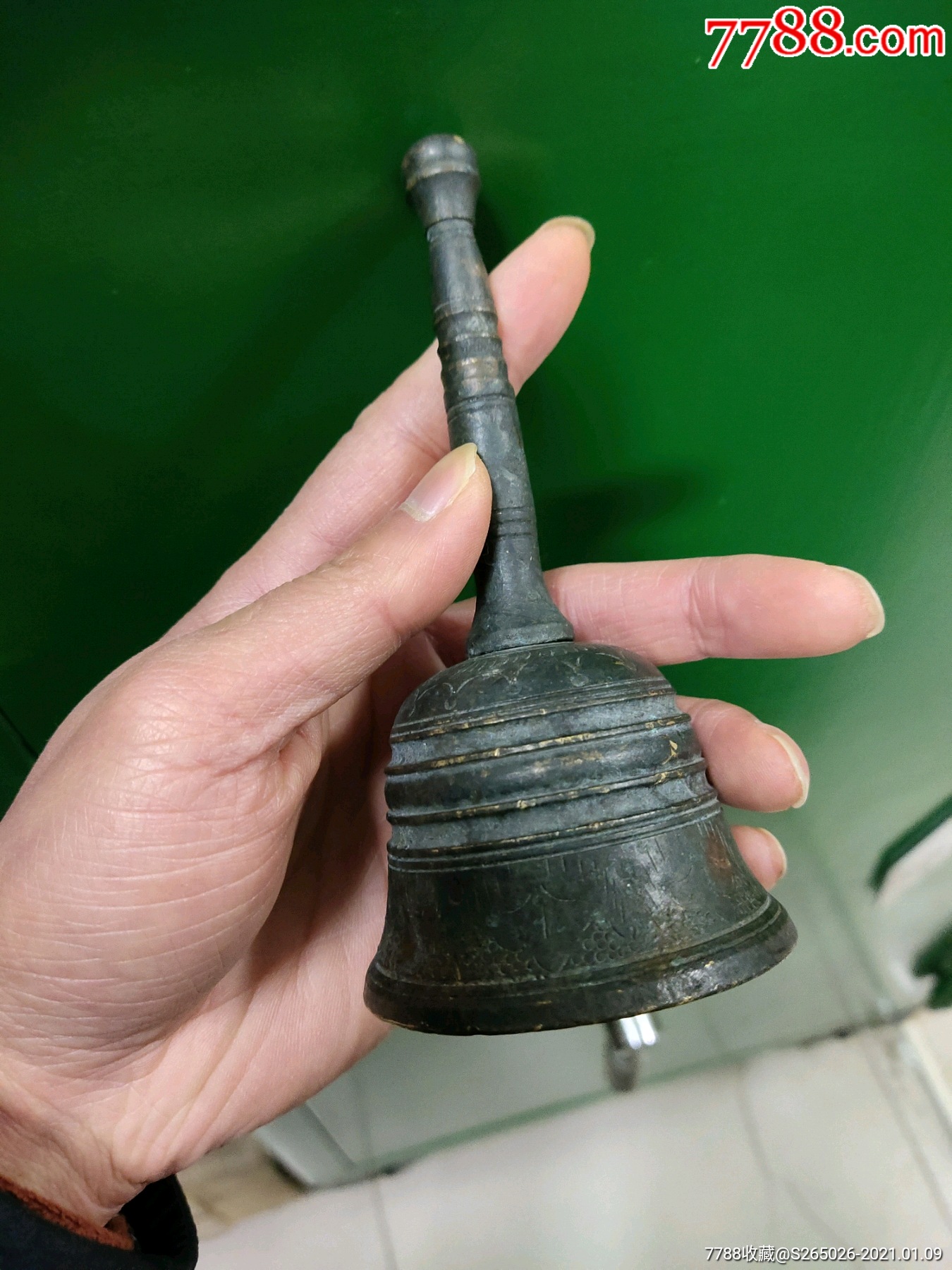 清代铜玲_铜铃/铃铛_第1张_7788铜器收藏
