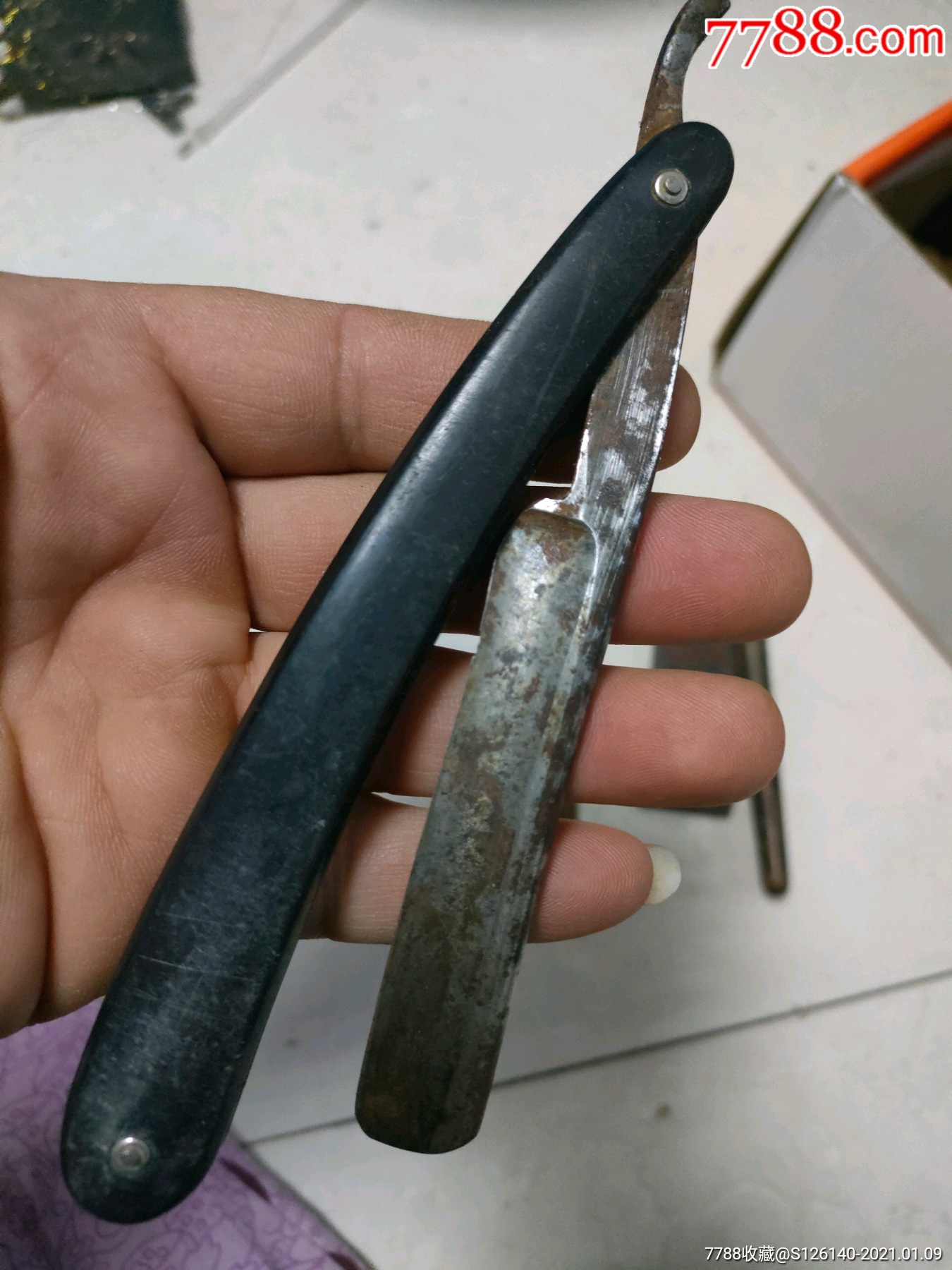 三个剃头刀_价格85元【察哈尔古玩】_第2张