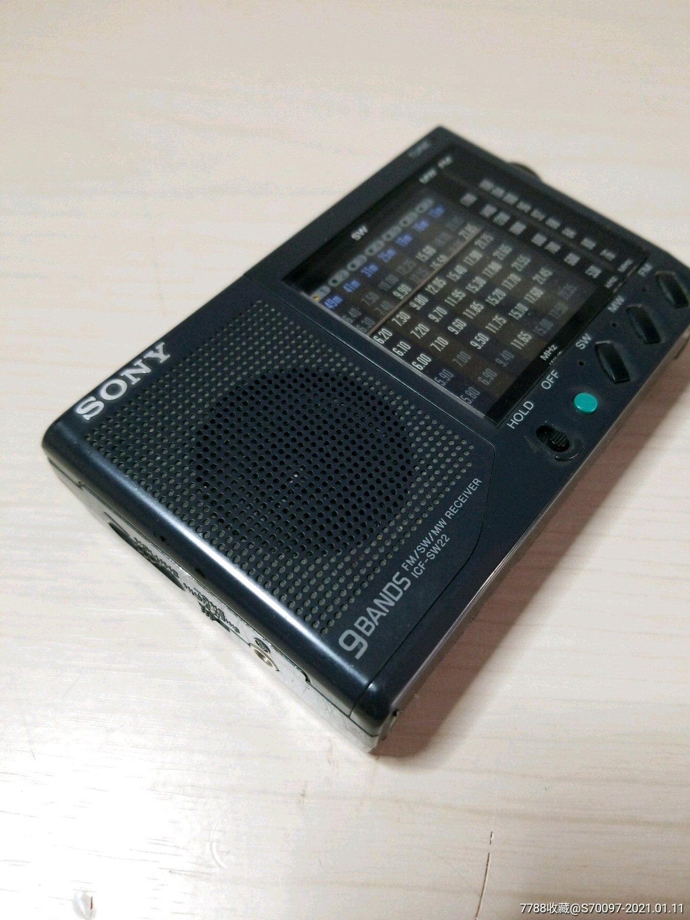 sony日本索尼微型袖珍收音机sw22,随身听,非电子管(关联爱华夏普松下