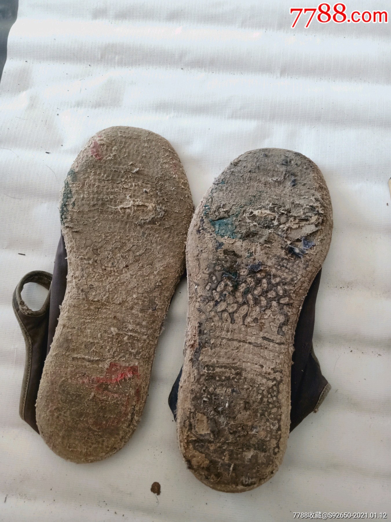 怀旧民俗老手工布鞋