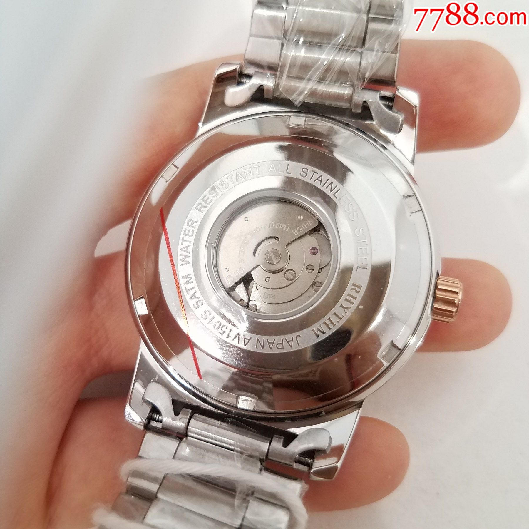 日本丽声自动机械男表_手表/腕表_配件图片_收藏价格_7788钟表收藏