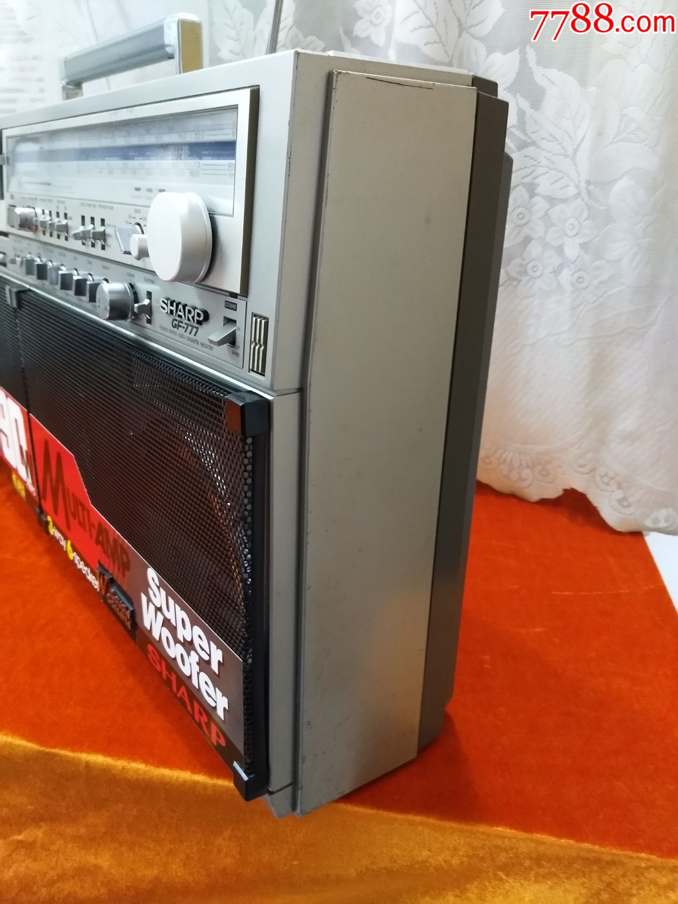 日本原装进口夏普gf-777收录机(功能完好,大磁钢喇叭,声效特棒,值得