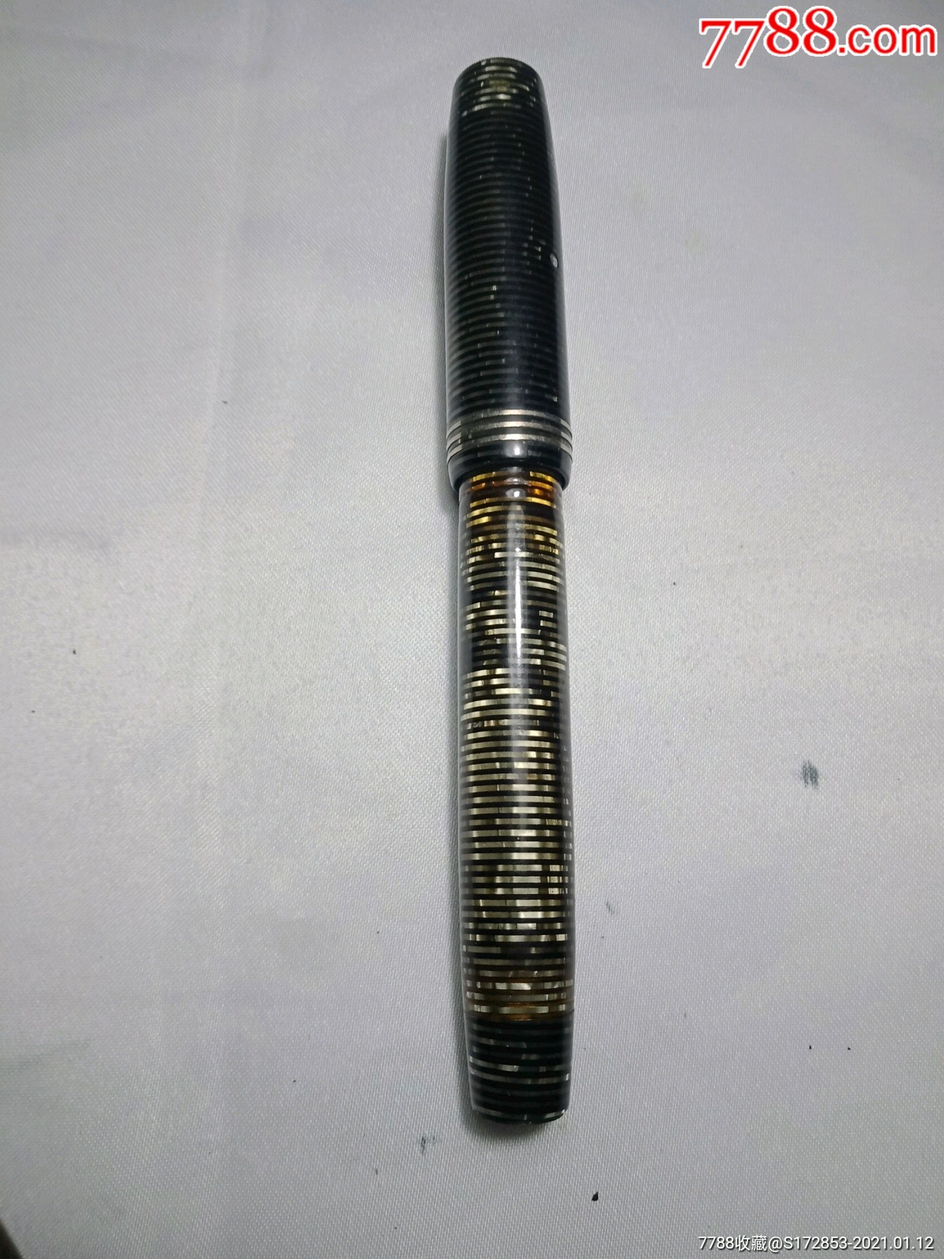 派克花杆两只钢笔,一起拍.