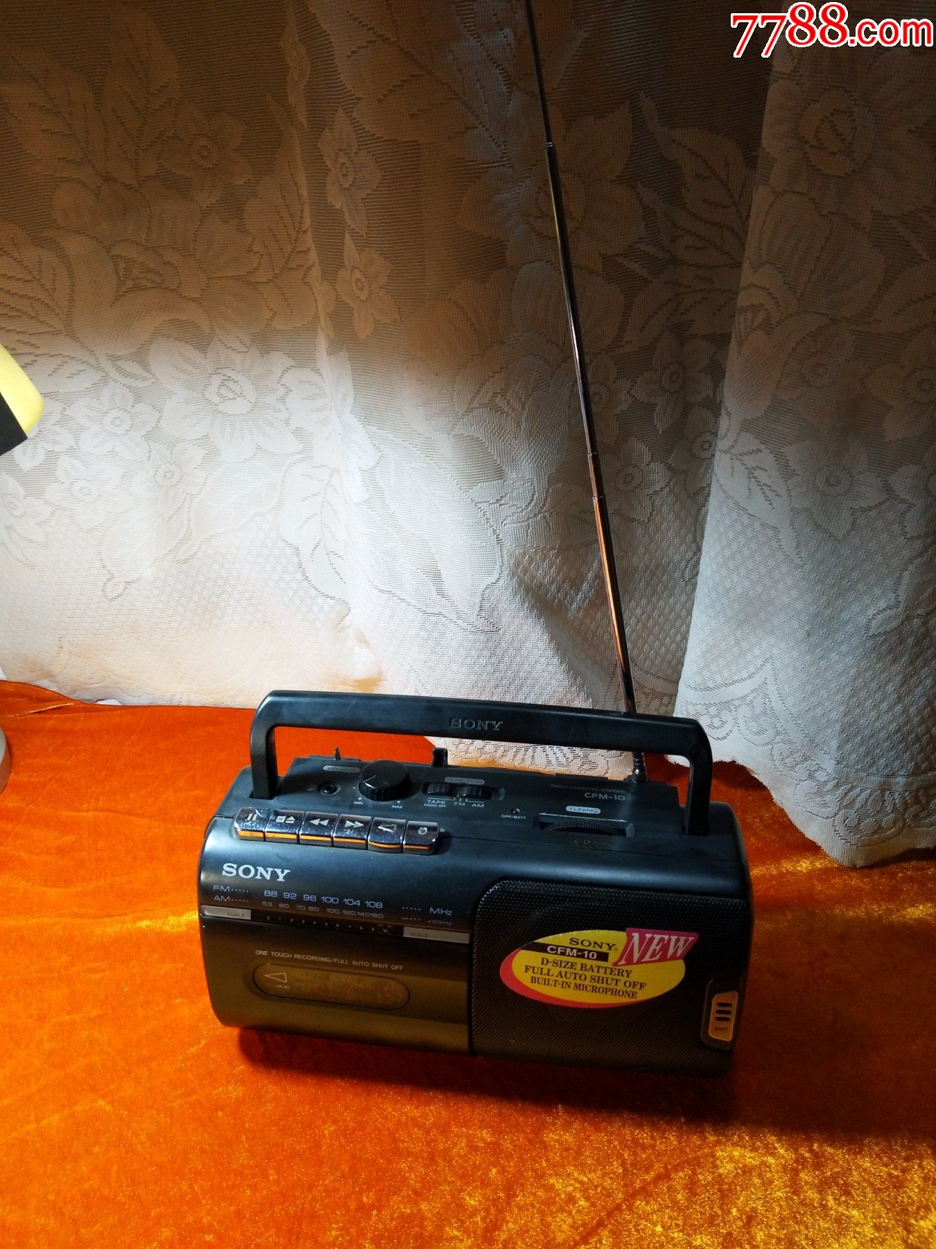 日本索尼cfm-10收录机(,功能全好,音质很好,入手可用)
