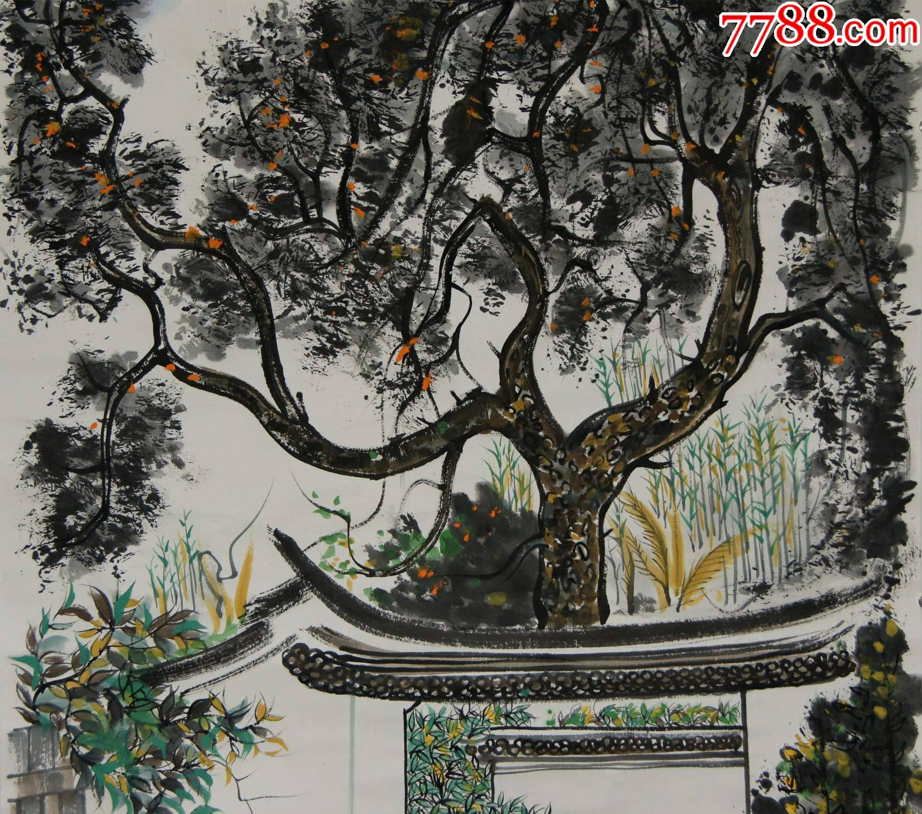 【吴冠中】江苏宜兴人当代画家油画家山水