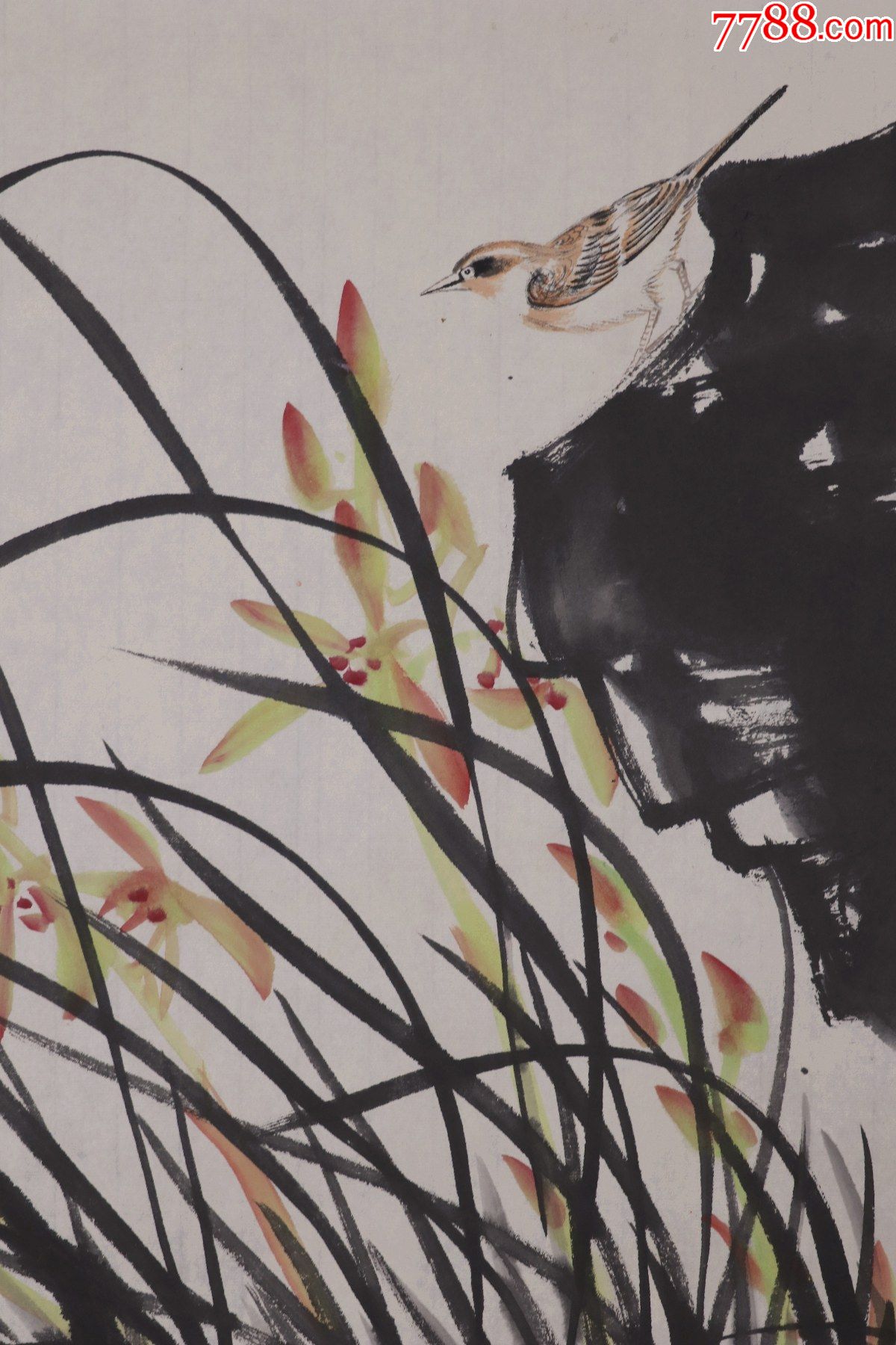 【陈佩秋】上海大学美术学院兼职教授,花鸟_花鸟国画原作_作品欣赏