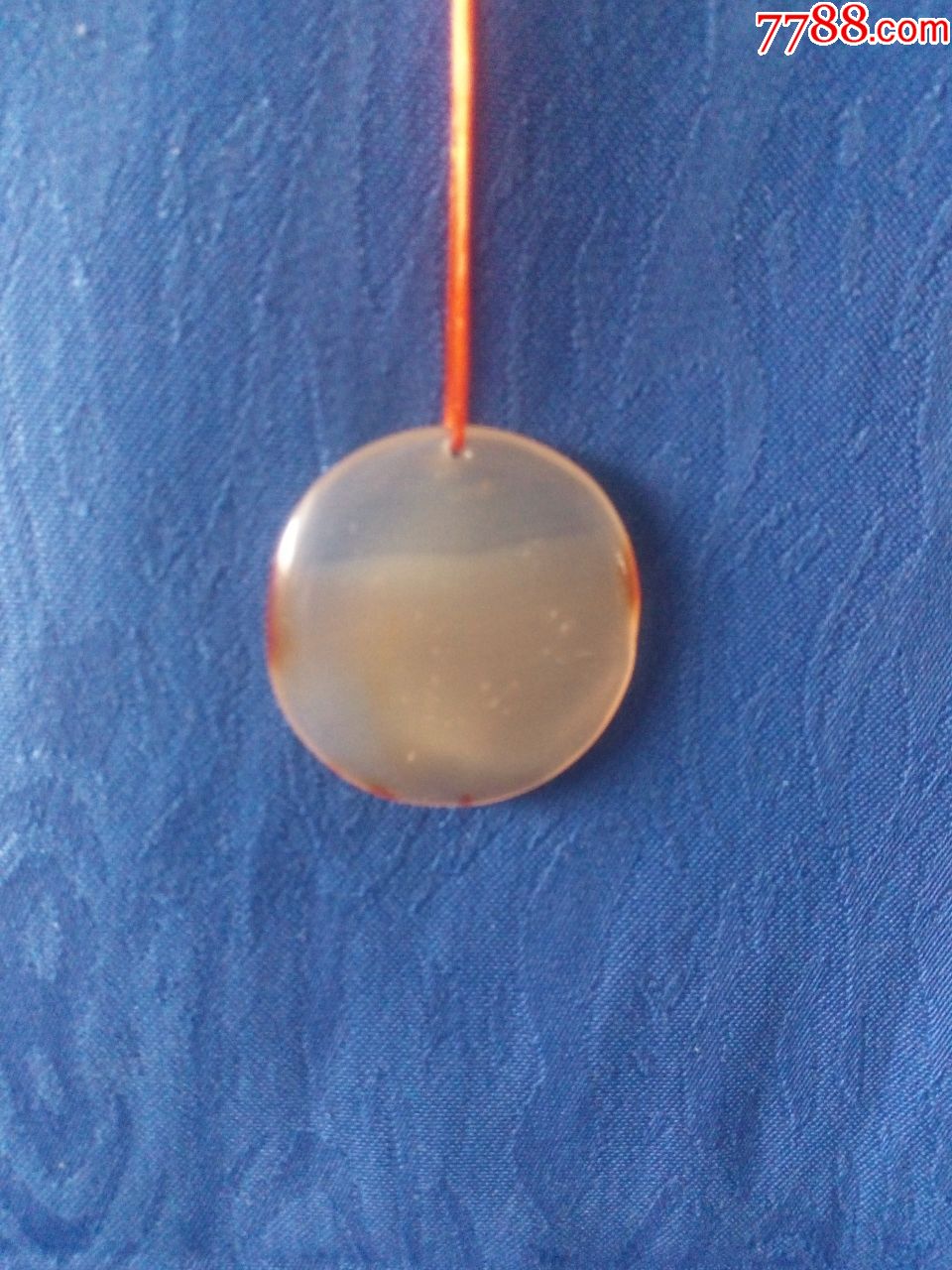 创汇期玛瑙饰品项链手机链毛衣链各种服饰配饰挂件,圆形无色透明个性