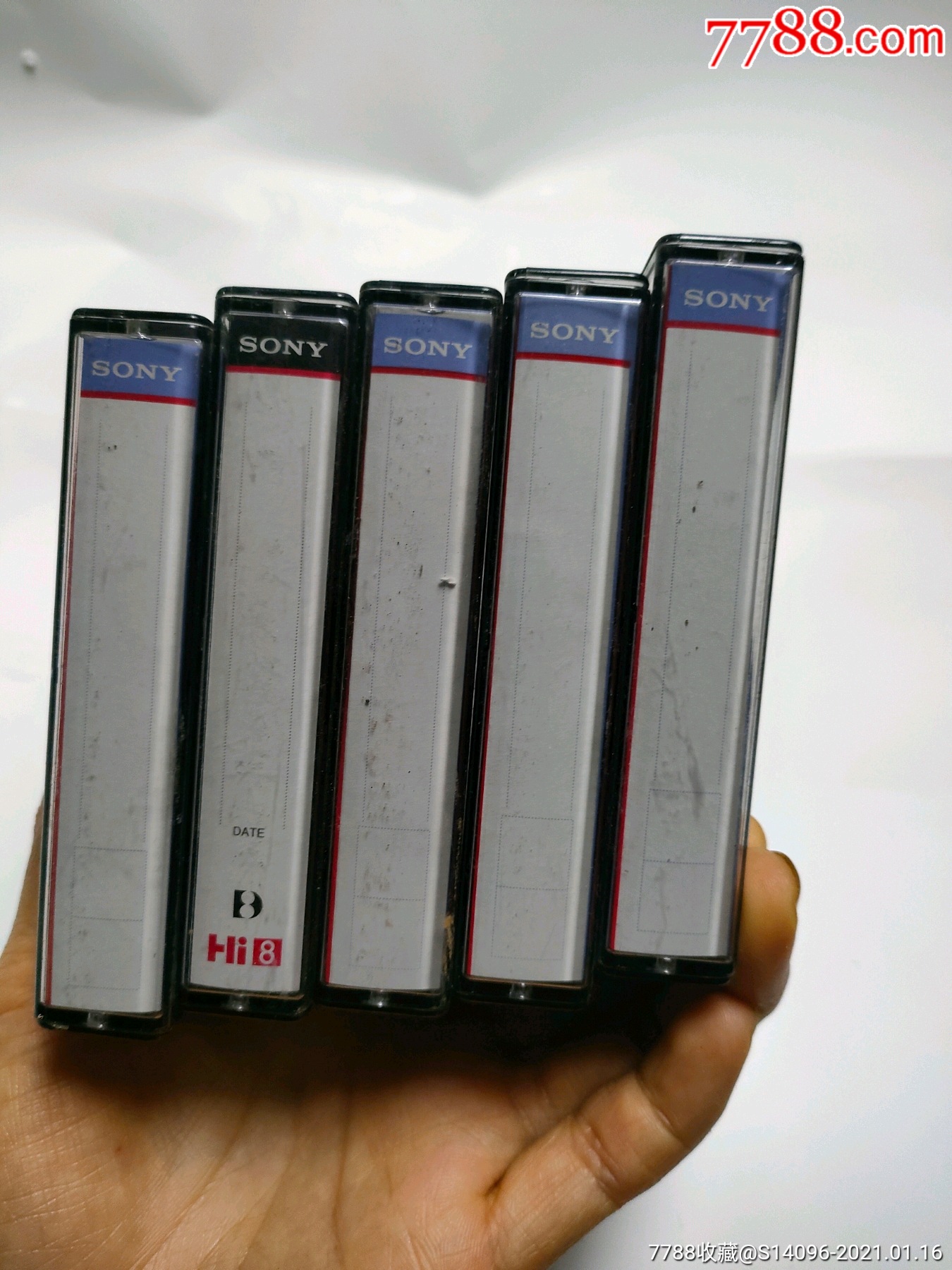 老索尼空白磁带5盘有内容