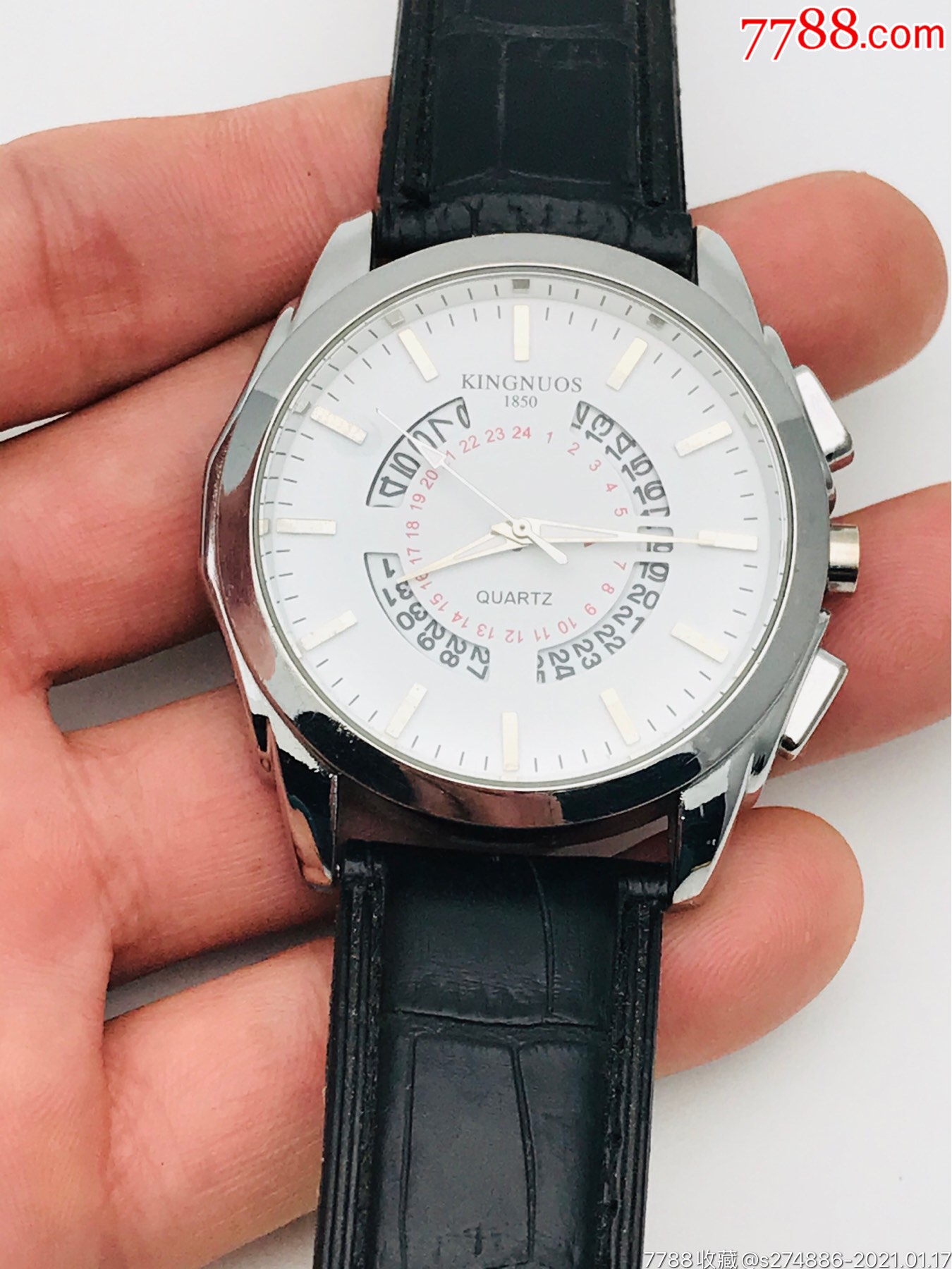 金诺时石英男表-手表/腕表-7788商城