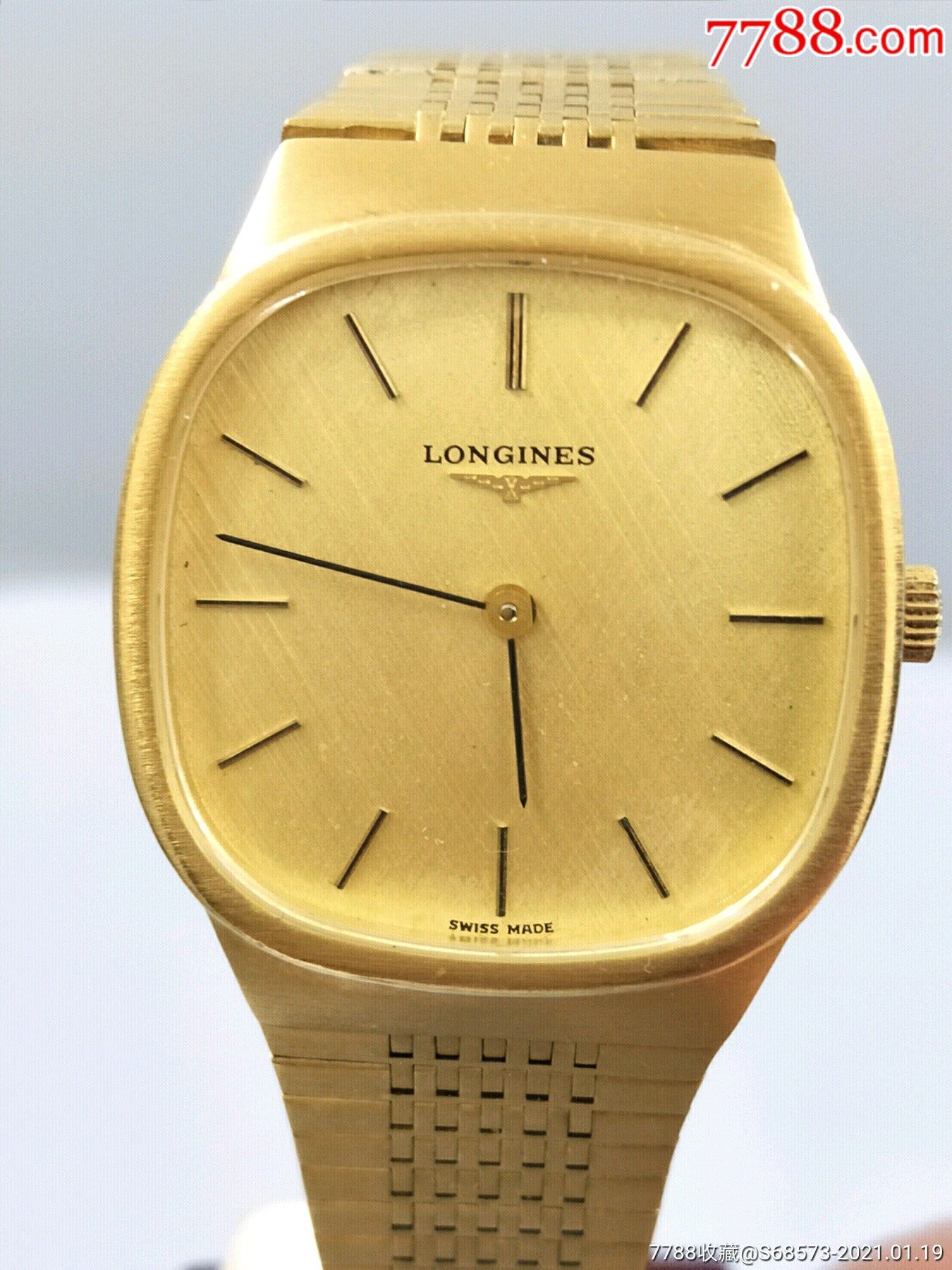 【男款】手卷浪琴(l847.4)-手表/腕表-7788股票收藏