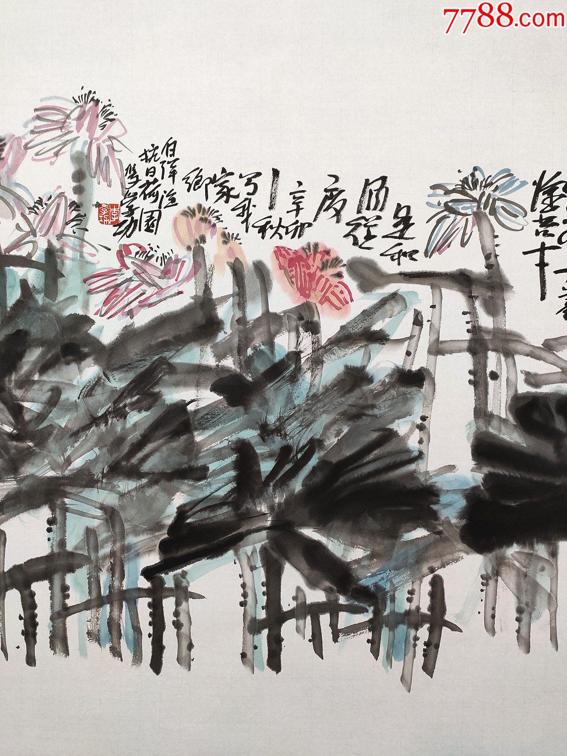 中国美术家协会会员,中国文化部侨联画院副院长【李学功】花卉