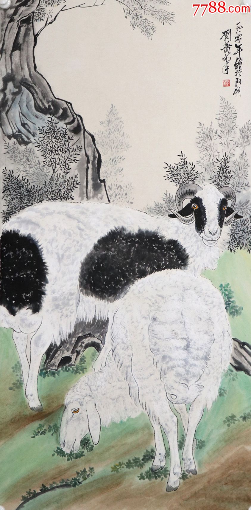 刘蔷刘继卣长女著名女画家花鸟