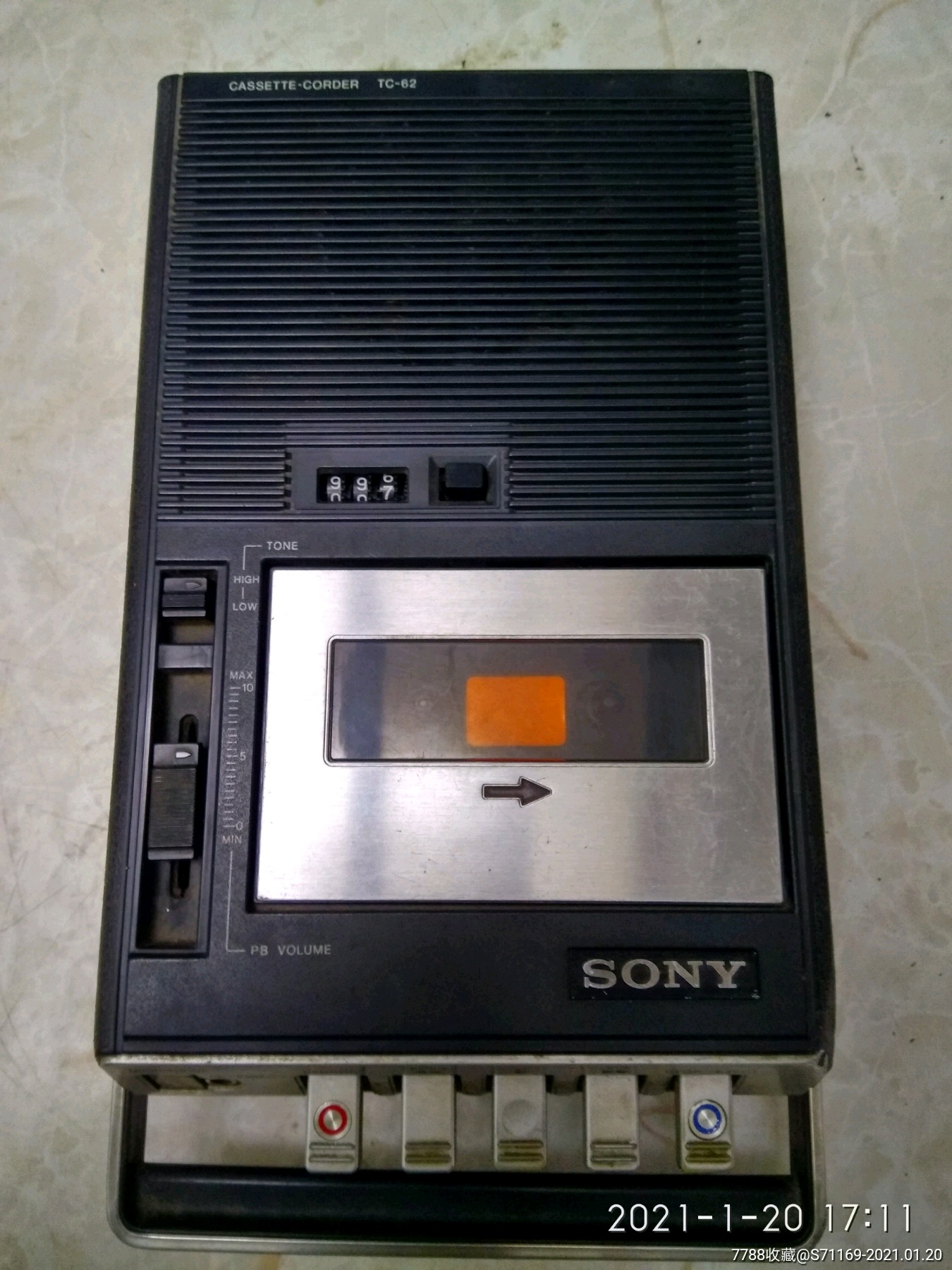 索尼tc一62录音机