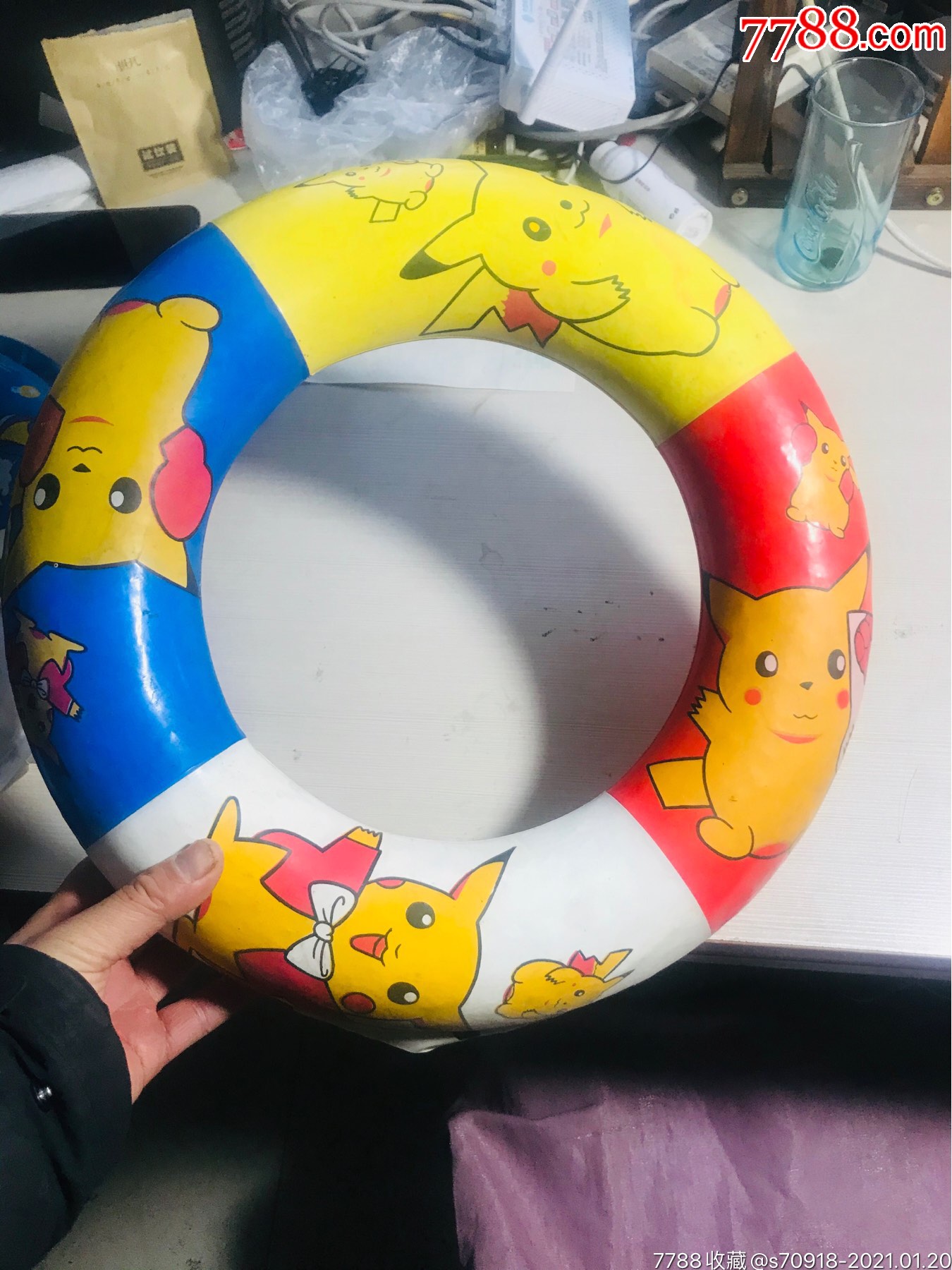 皮卡丘儿童玩具-游泳圈