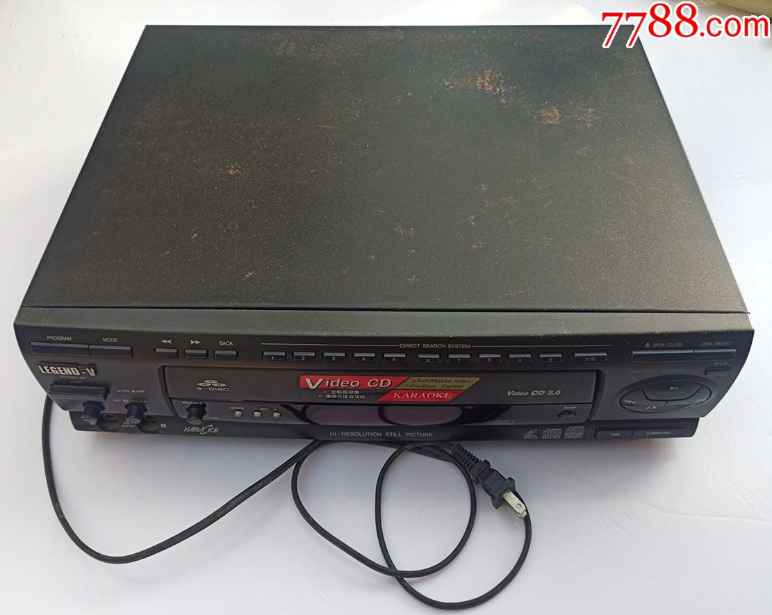 早期款video老cd机一台-(收来如此-不知好坏)