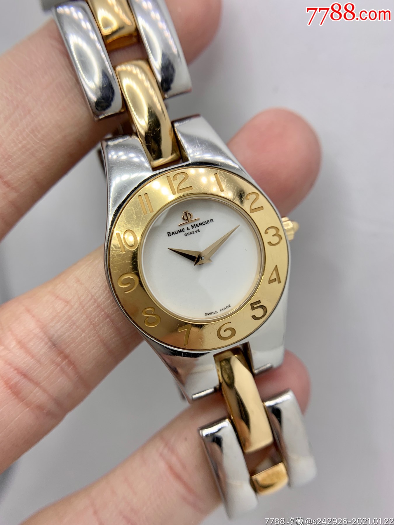 瑞士名表名士表石英手表女表baume&mercier