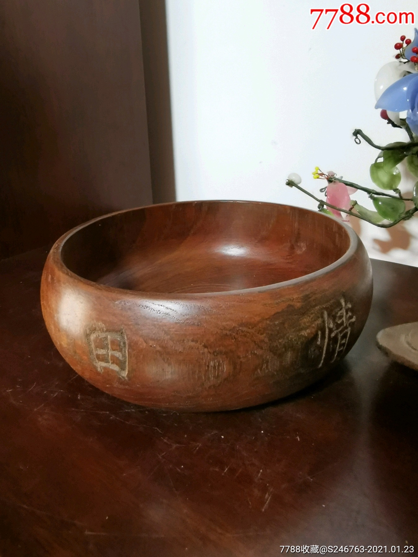 民国时期和尚化缘用的木碗