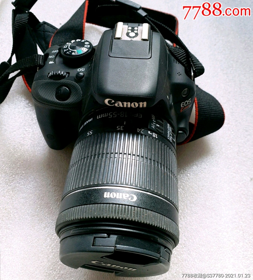 佳能相机eos,x7型相机外观无破损,无电池,无卡,功能不详就当配件卖