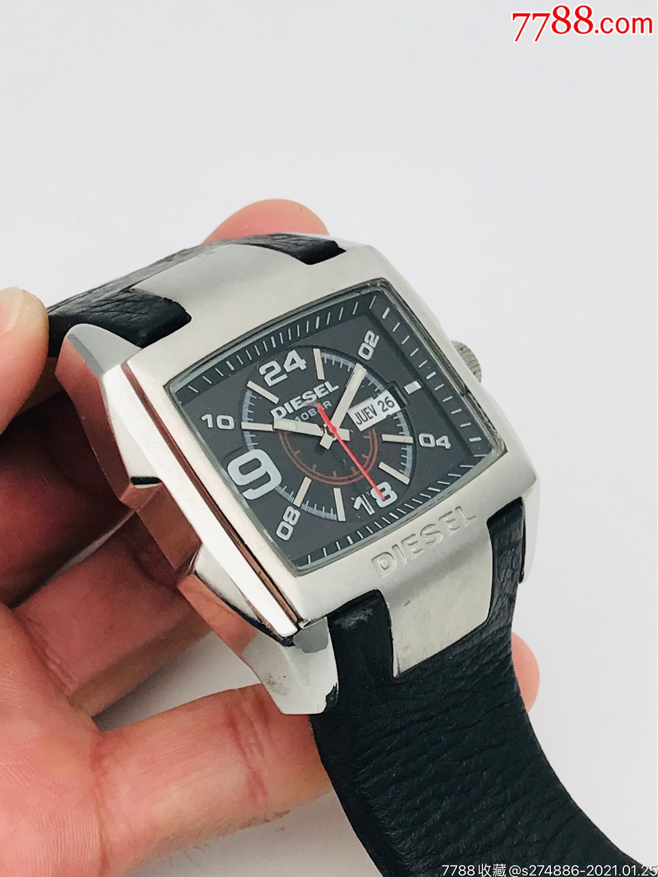 意大利迪赛石英男表-手表/腕表-7788手表收藏