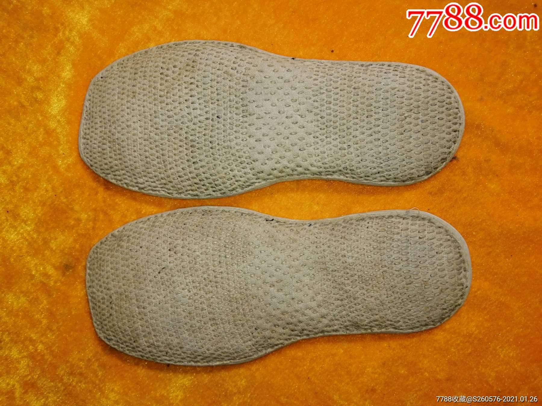 抗战时期老百姓为八路军挪制的粗布鞋底