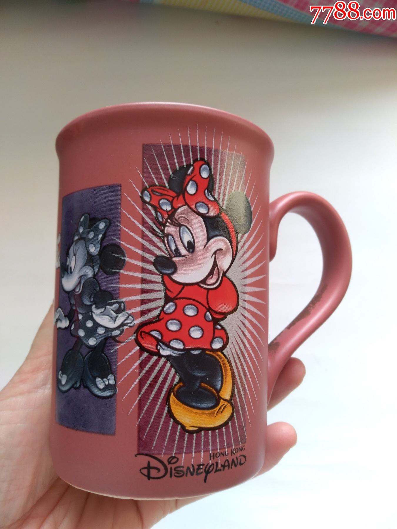 香港迪斯尼限量,米奇杯子,完好,少见,点图可放大