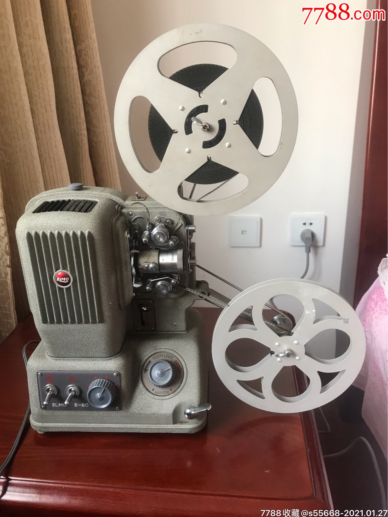 爱尔莫8毫米电影放映机