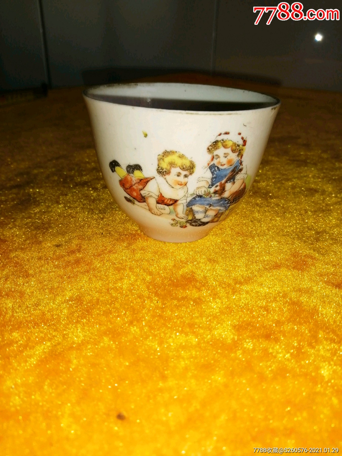 五十年代苏联小茶杯-价格:66元-au25450182-彩绘瓷/彩瓷 -加价-7788