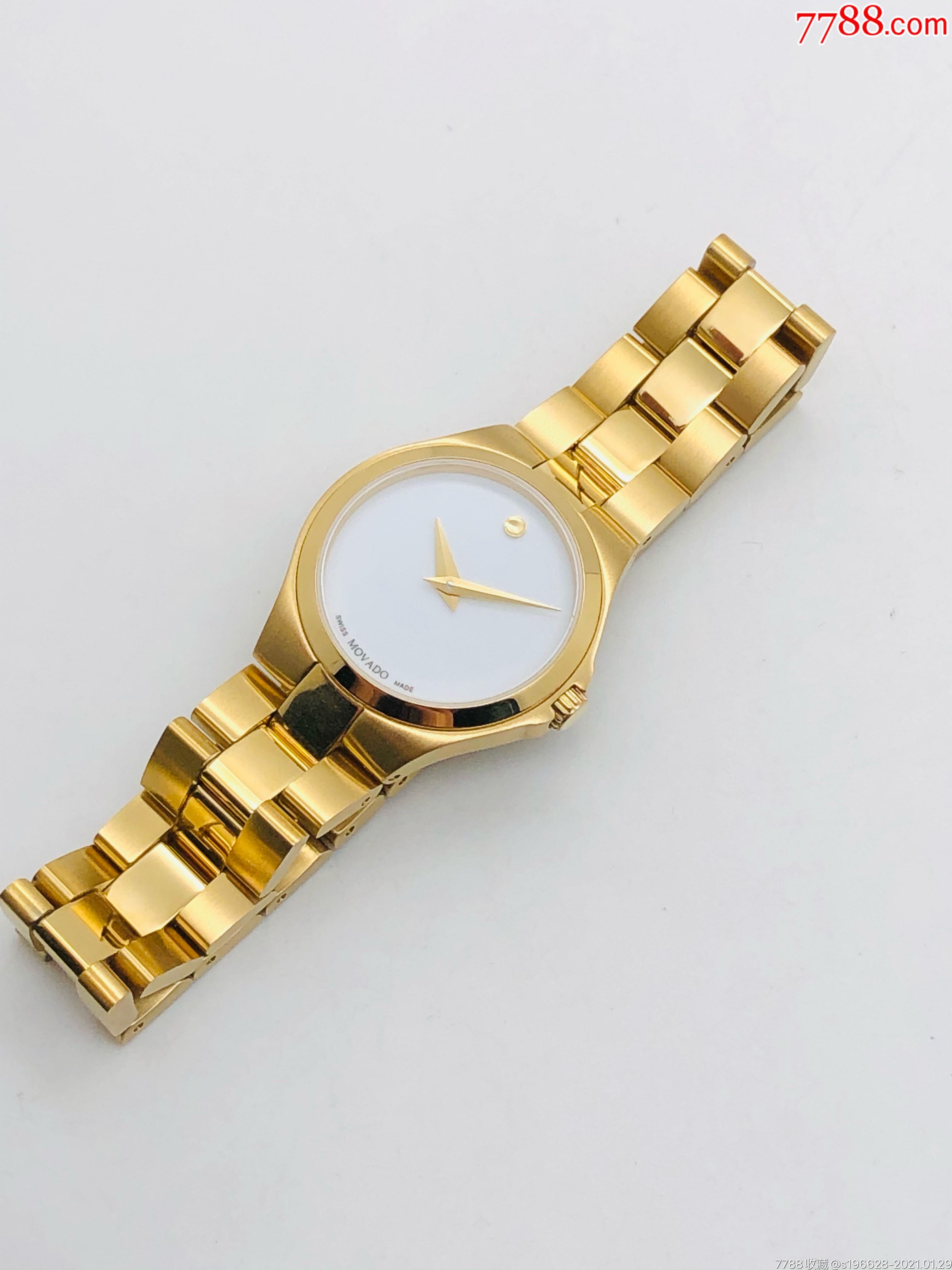 美品瑞士摩凡陀石英女表(搭载瑞士进口机芯)