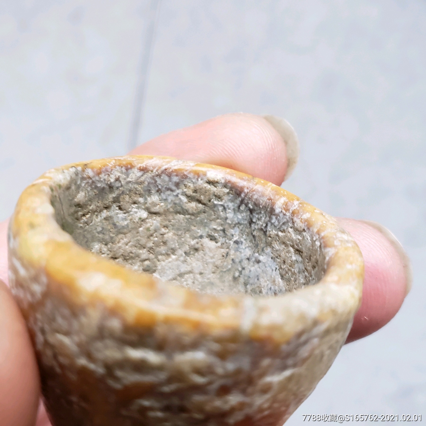 出土的寿山石小斗