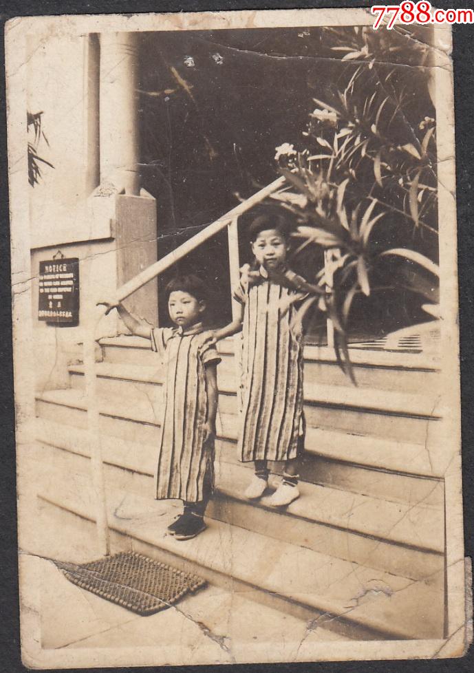 民国儿童合影