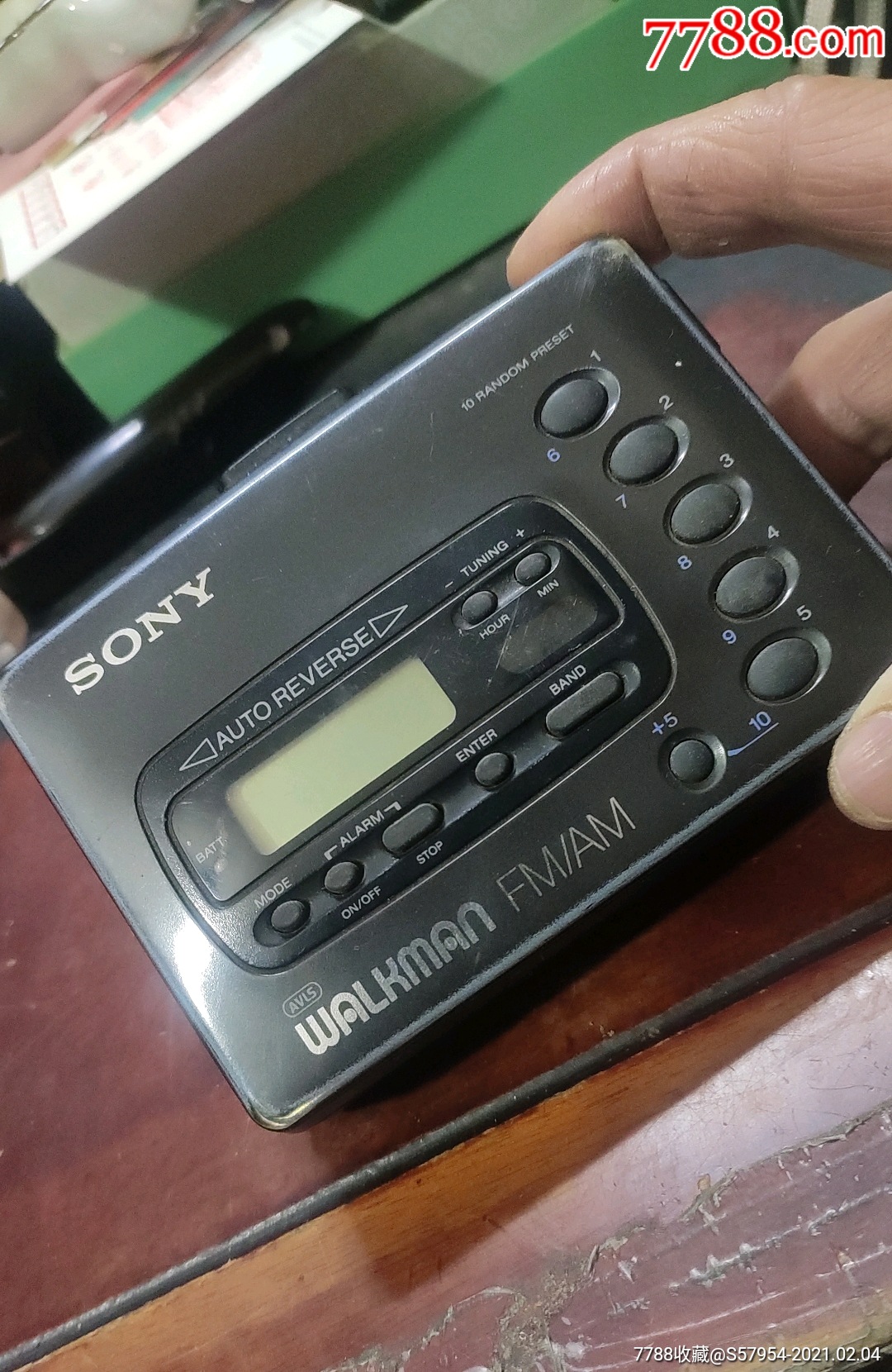 sony(索尼)fx41磁带随身听-三用机/两用机-7788收藏