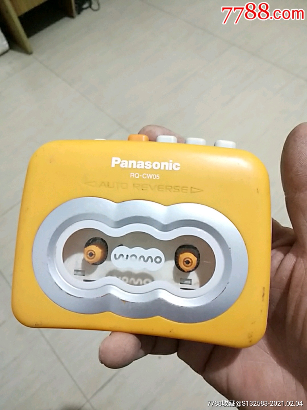 黄色松下rq~cw05机