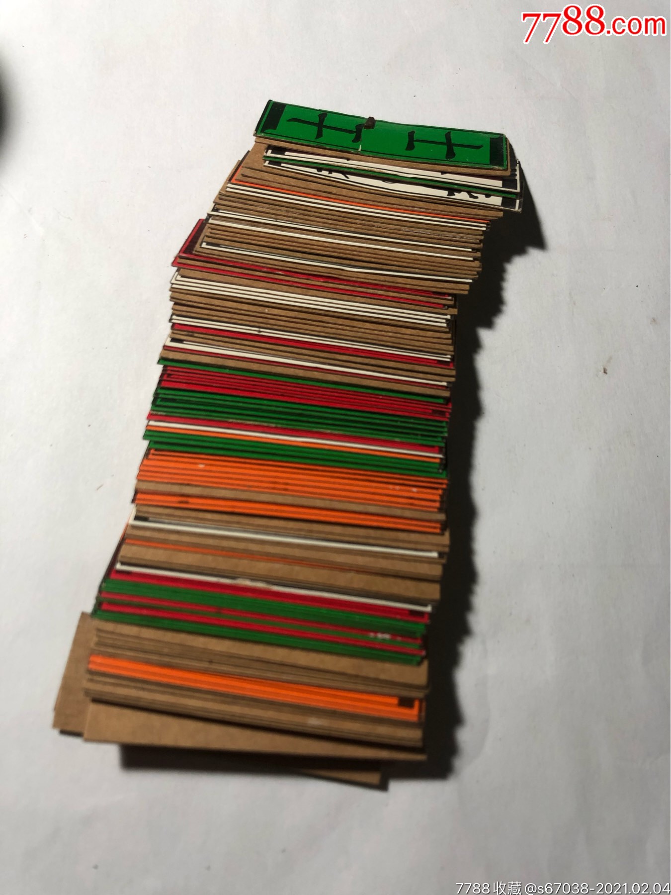 老纸牌/四色牌/老牌具/赌具