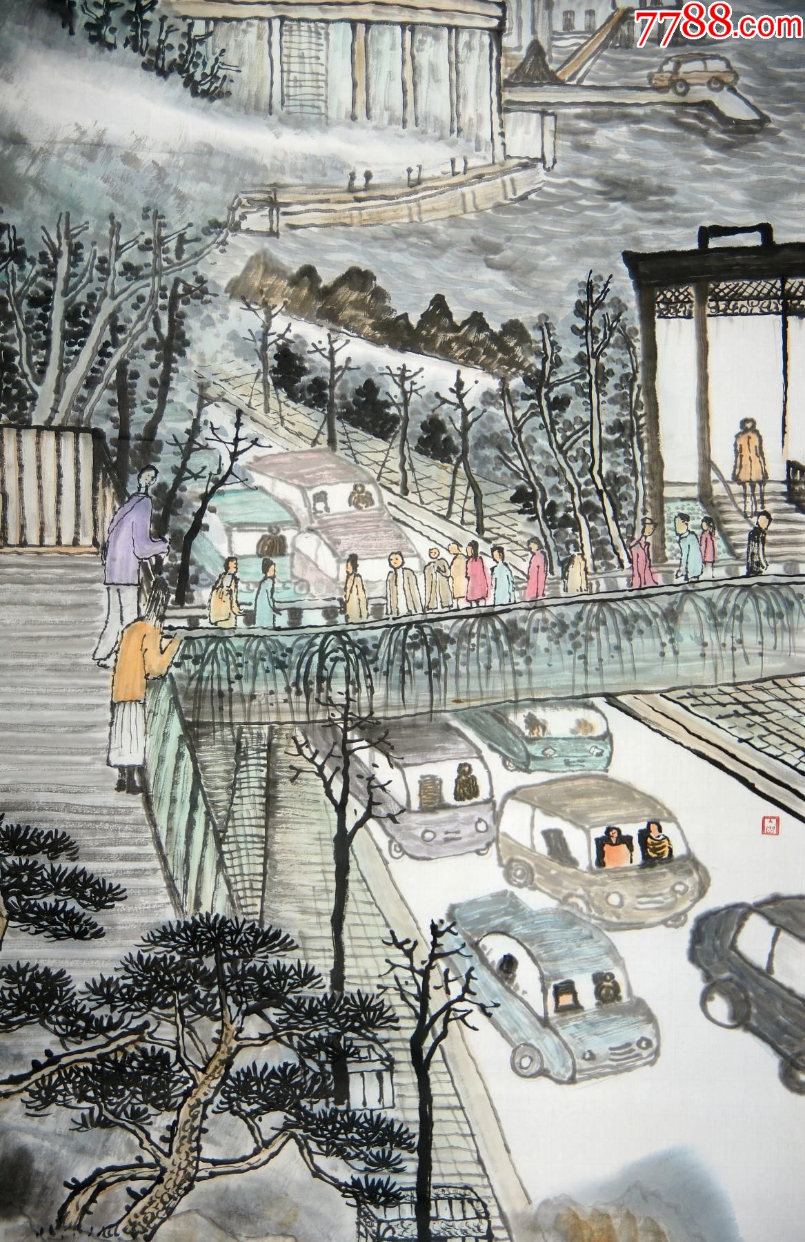 【方向】广东省汕头市人国家一级美术师广东省美术家协会理事山水