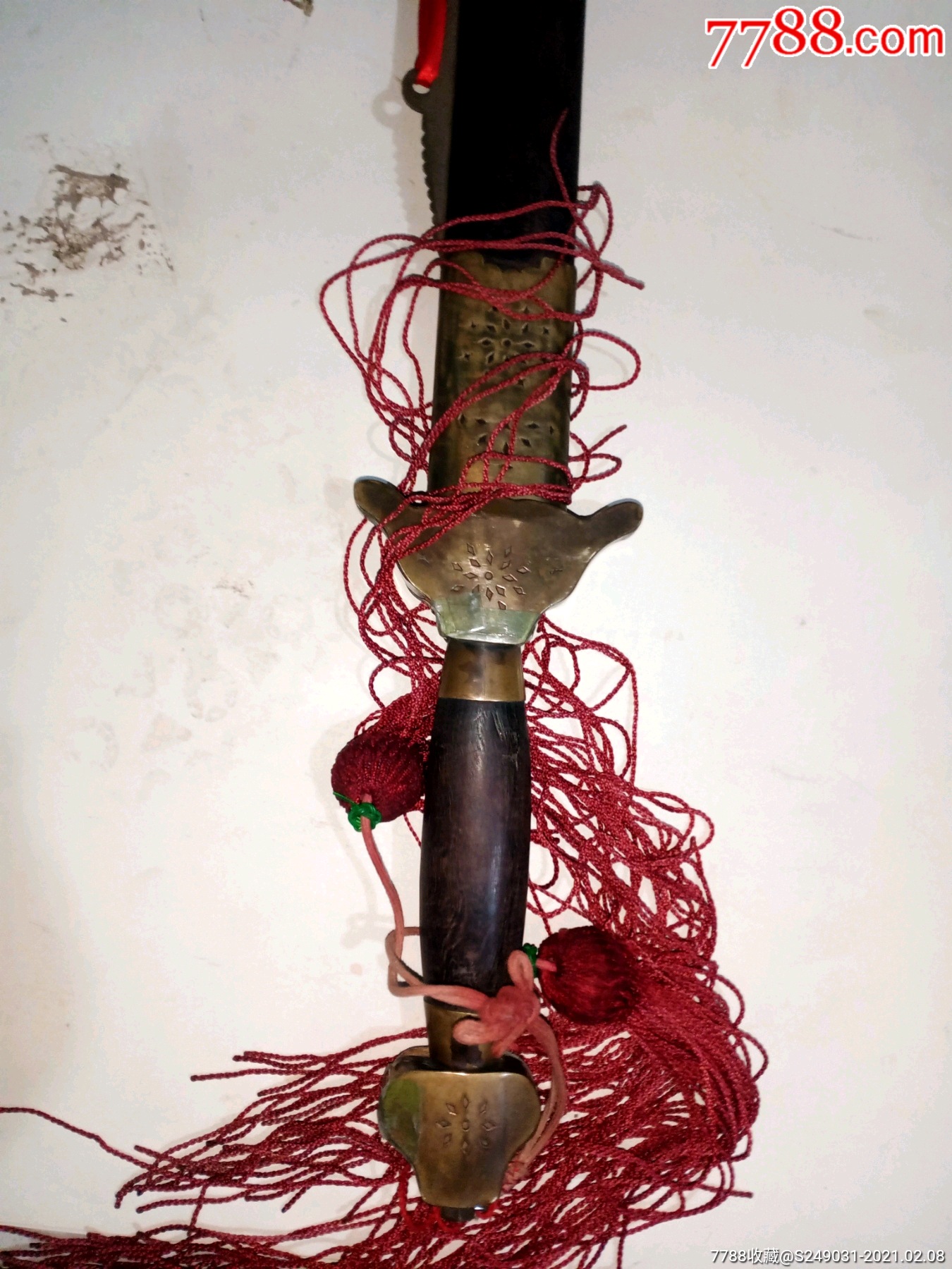 老鸡翅木青龙剑