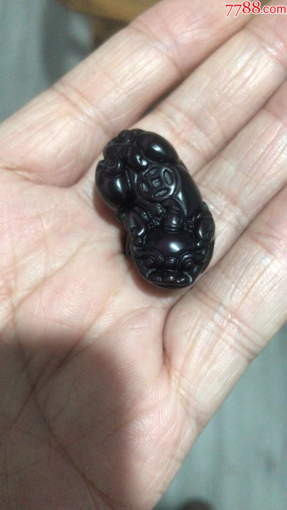 黑曜石貔貅吊坠