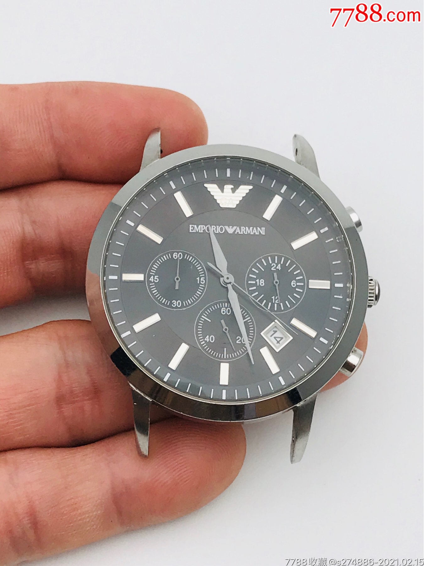 阿玛尼石英表-价格:10元-au25540126-手表/腕表 -加价-7788收藏__收藏