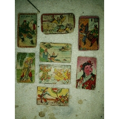 民国和50年代戏曲人物小卡片(au25544460)_7788收藏__收藏热线