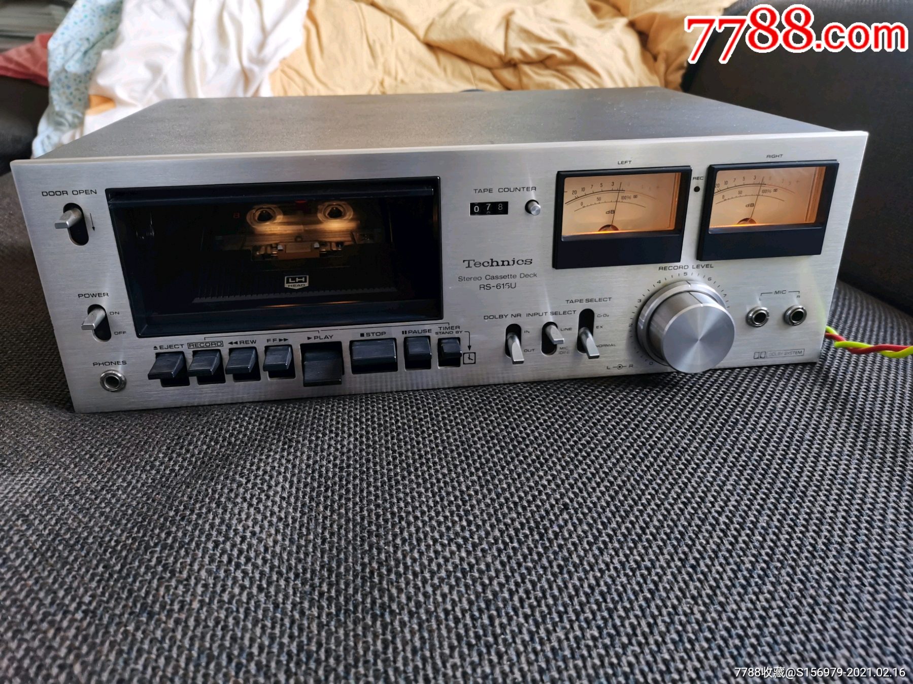 松下中高端卡座rs-615u