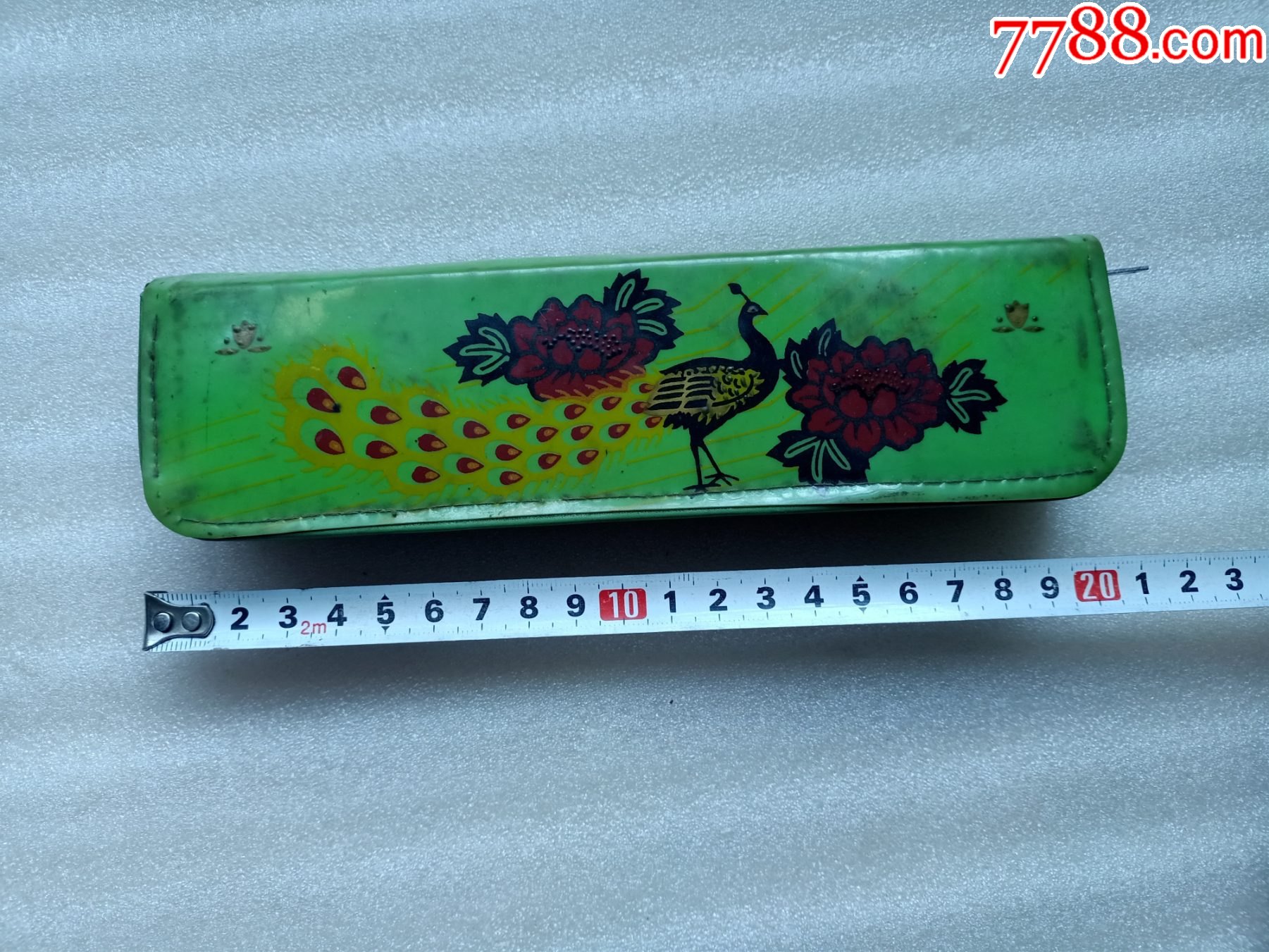 八十年代左右文具盒a412,塑料的,有厂家标,品相如图