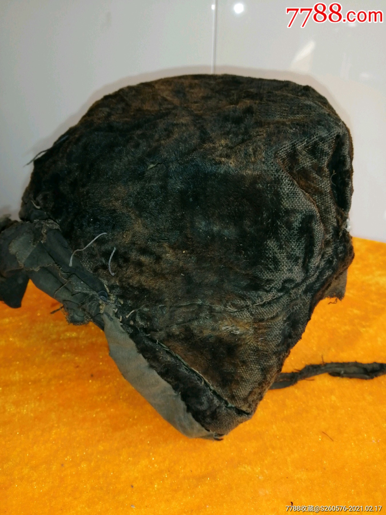 清代老人们带的破帽子